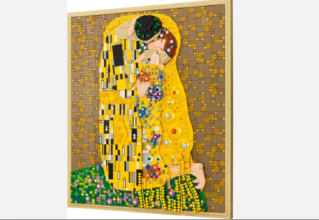 lego art gustav klimt