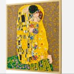 lego art gustav klimt