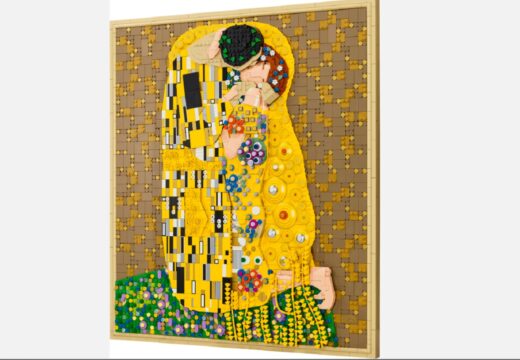 lego art gustav klimt