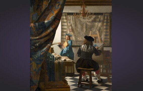 the art painting, vermeer