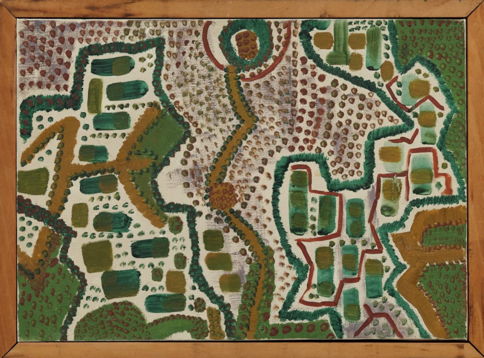 alice rahon, pluie (1942)