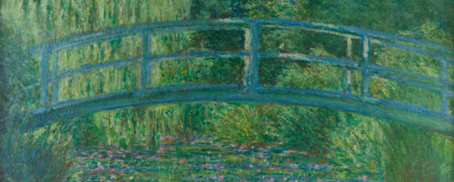 claude monet, nuferi, 1899, detaliu