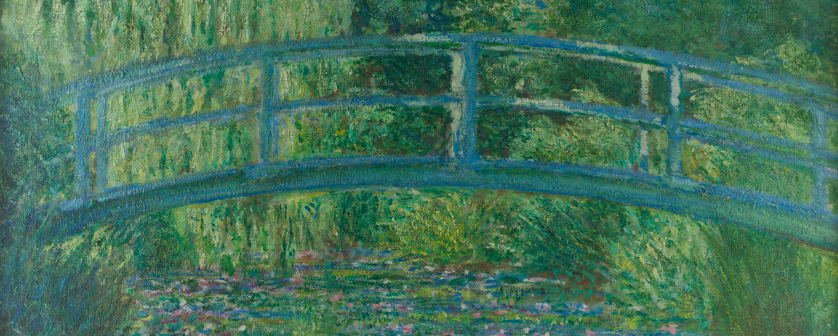 claude monet, nuferi, 1899, detaliu
