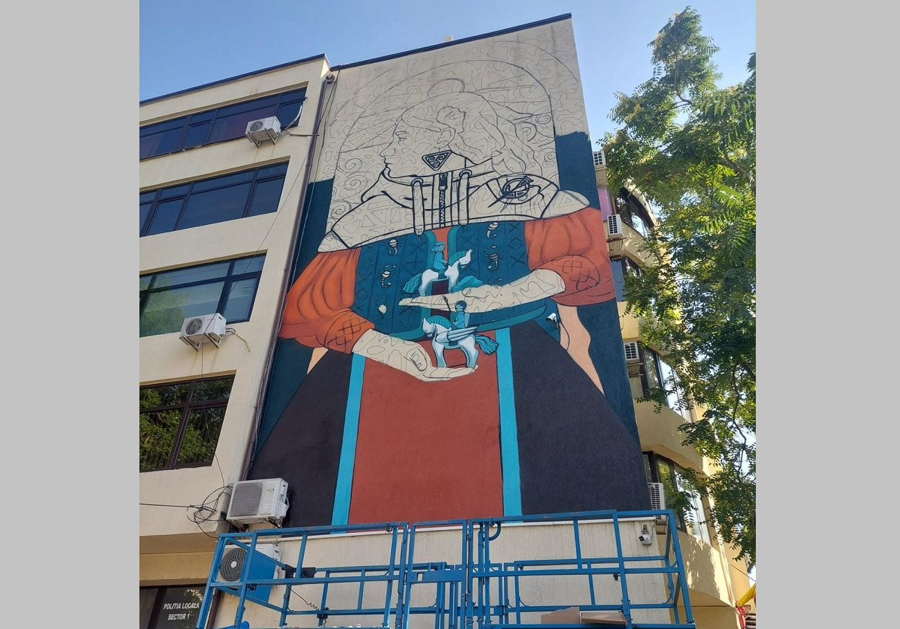 friz, mural bucuresti, work in progress