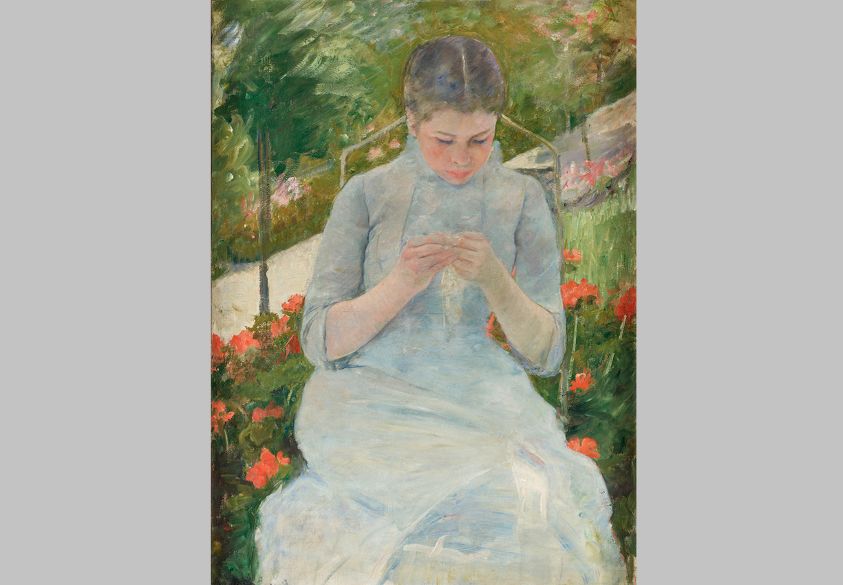 jeune fille au jardin, 1880 1882, mary cassatt