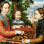 jocul de sah, sofonisba anguissola, ca 1555