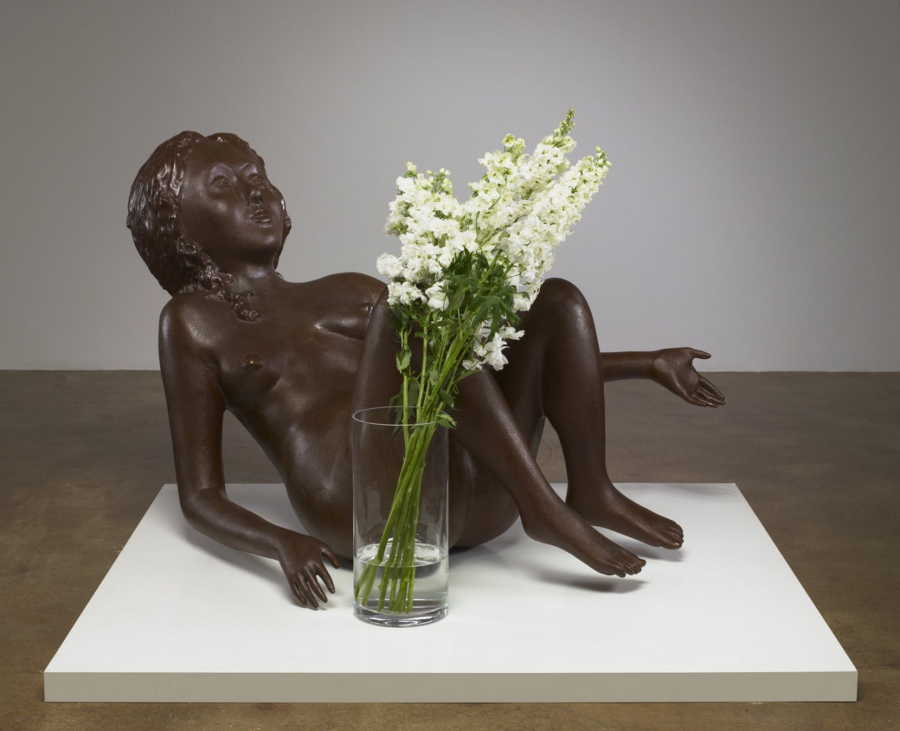 kiki smith, reclining nude, 2005