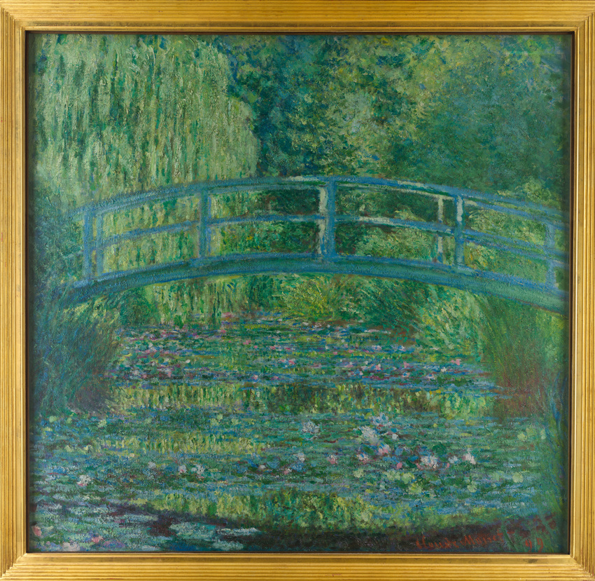 le bassin aux nymphéas, harmonie verte, 1899 claude monet