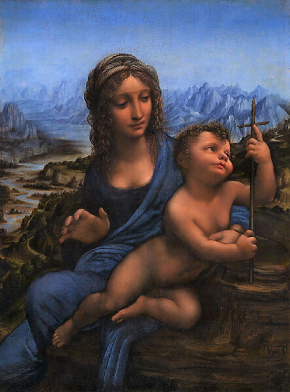 madonna, leonardo, met
