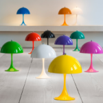 mini panthella lamp, verner panton, louis poulsen