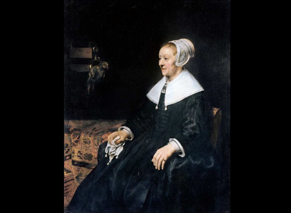 rembrandt, portrait of catrina hooghsaet