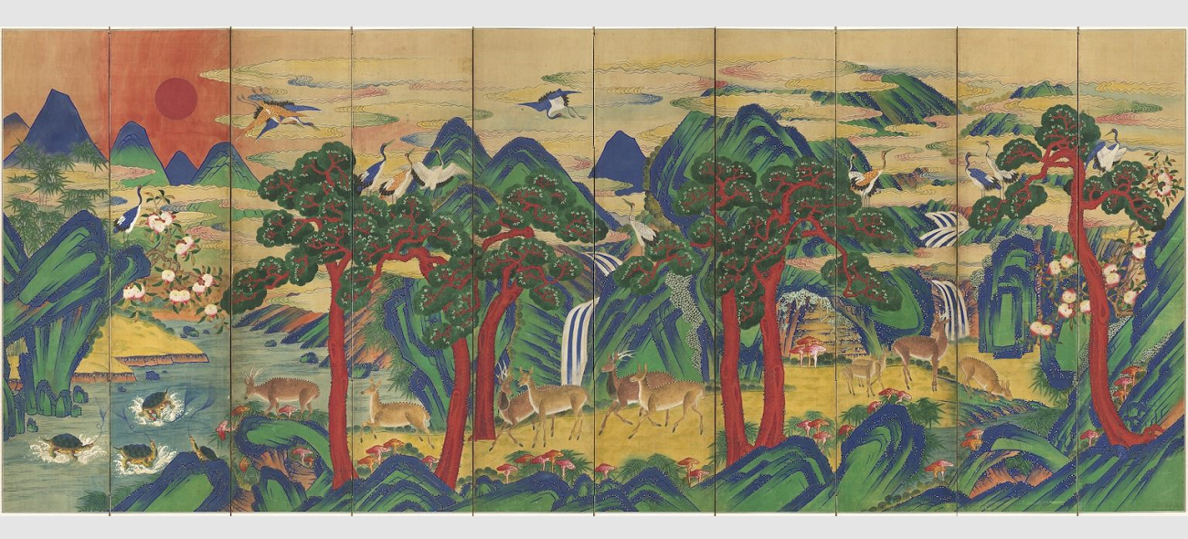 ten symbols of longevity, 1800–1900 © national museum of korea