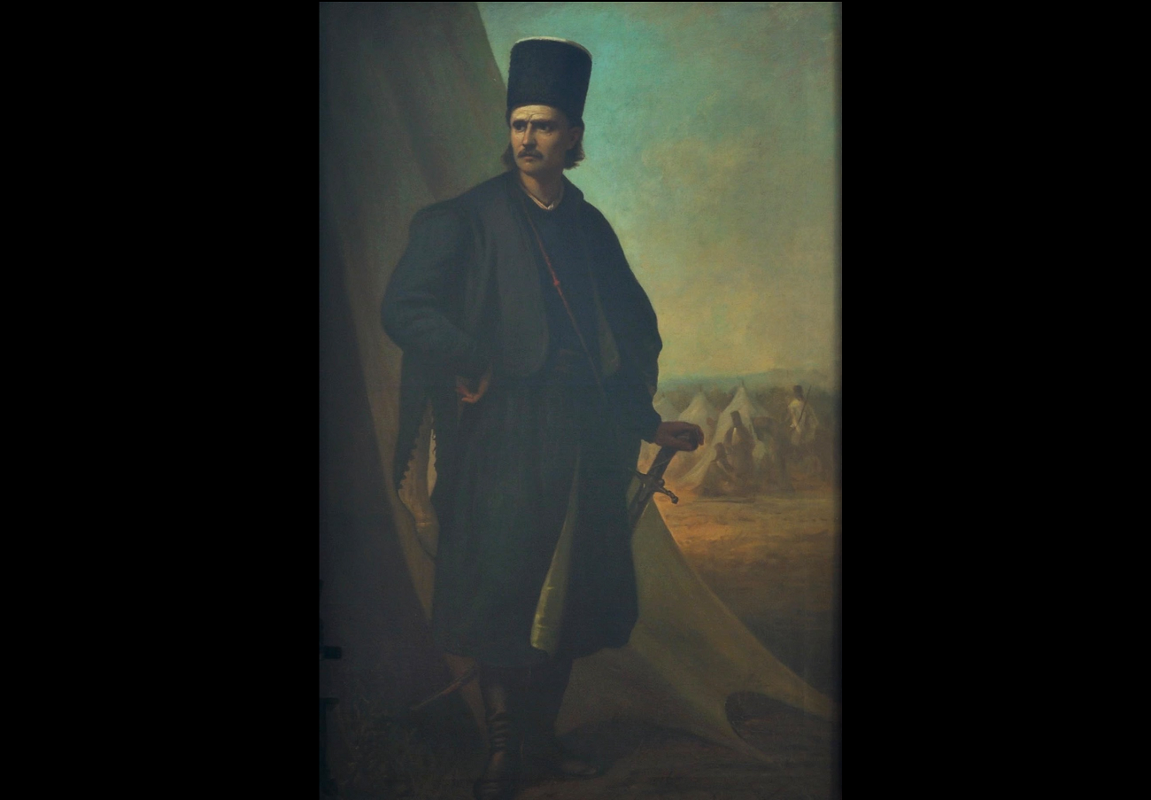 theodor aman, tudor vladimirescu, 1873, ulei pe panza, muzeul national de istorie a romaniei