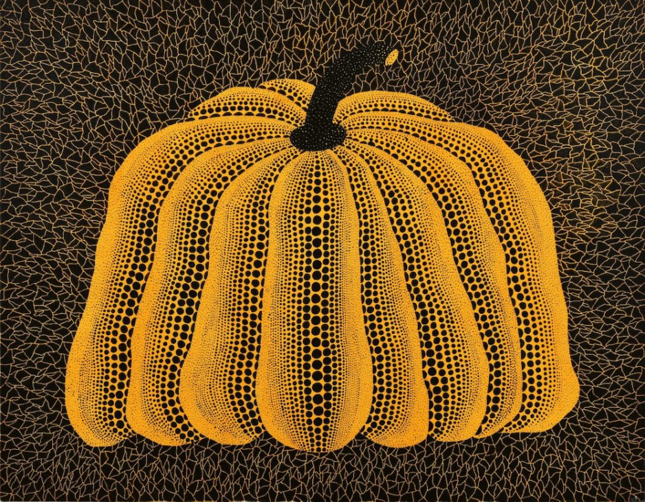 yayoi kusama, pumpkin, 1991