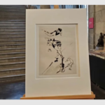 gravură, chagall
