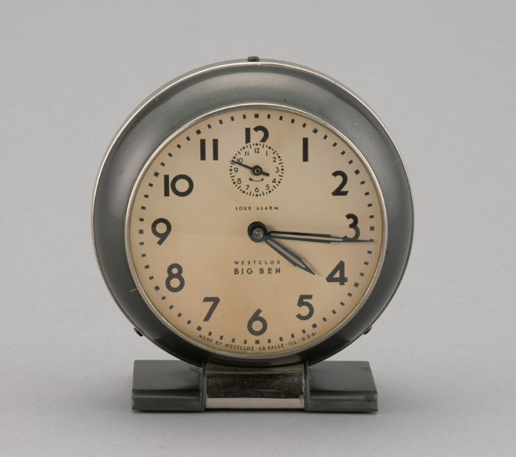 henry dreyfuss, big ben alarm clock, 1938