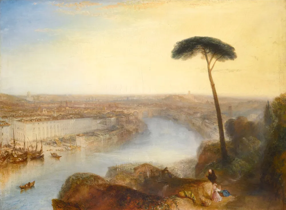 j.m.w. turner rome, from mount aventine (1836)