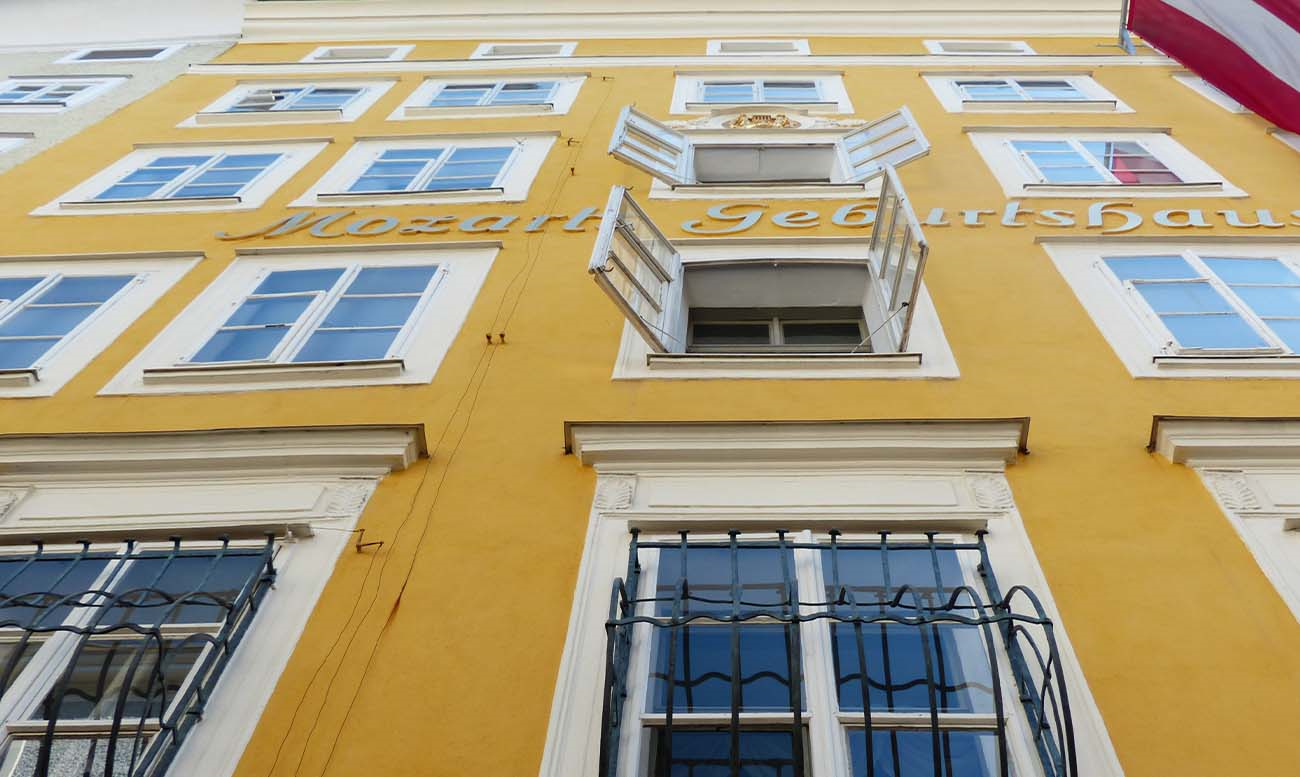 mozart's birthplace, salzburg