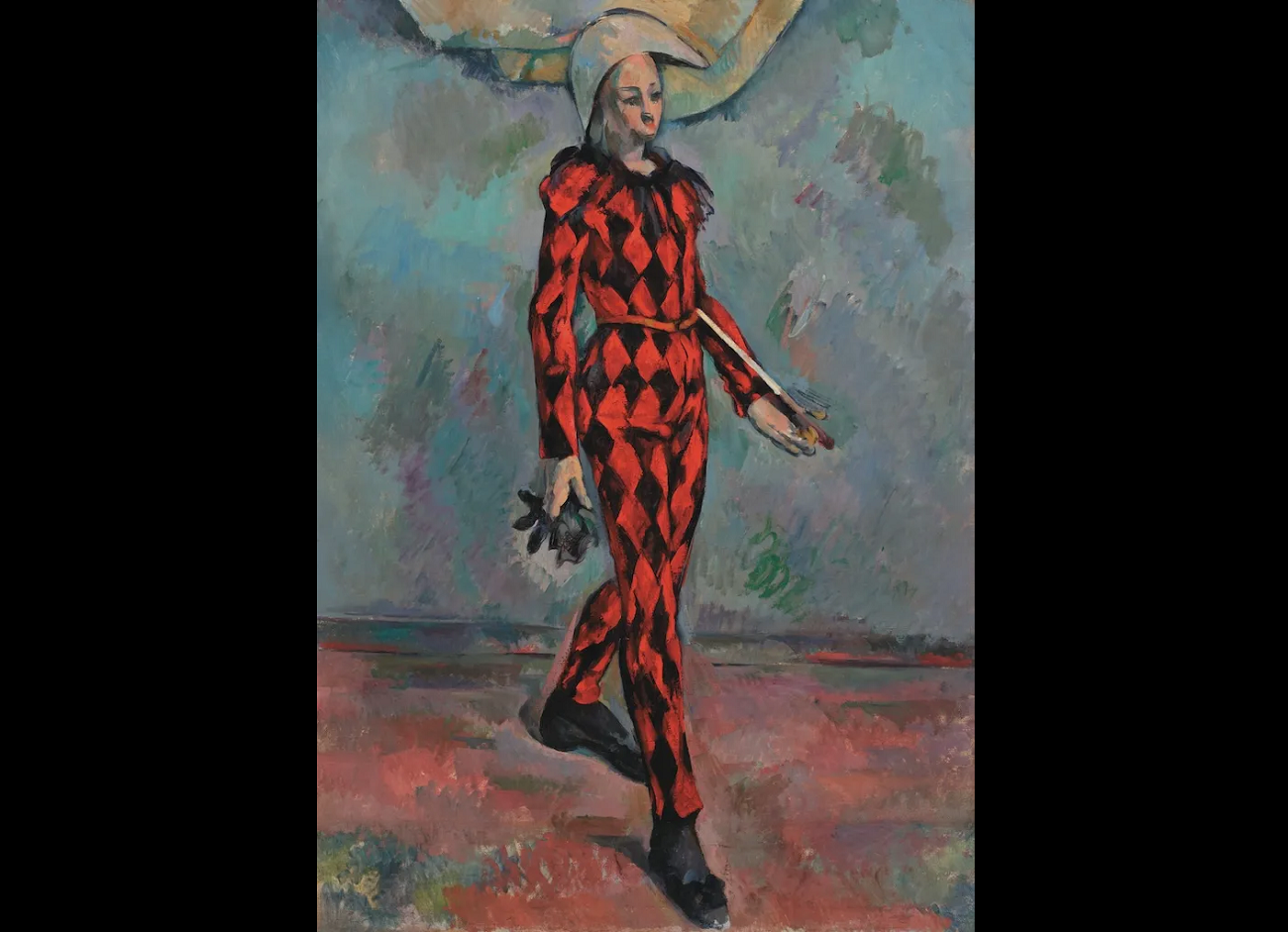 paul cézanne, arlequin (1888–90)