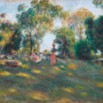 paysage avec figures, pierre auguste renoir