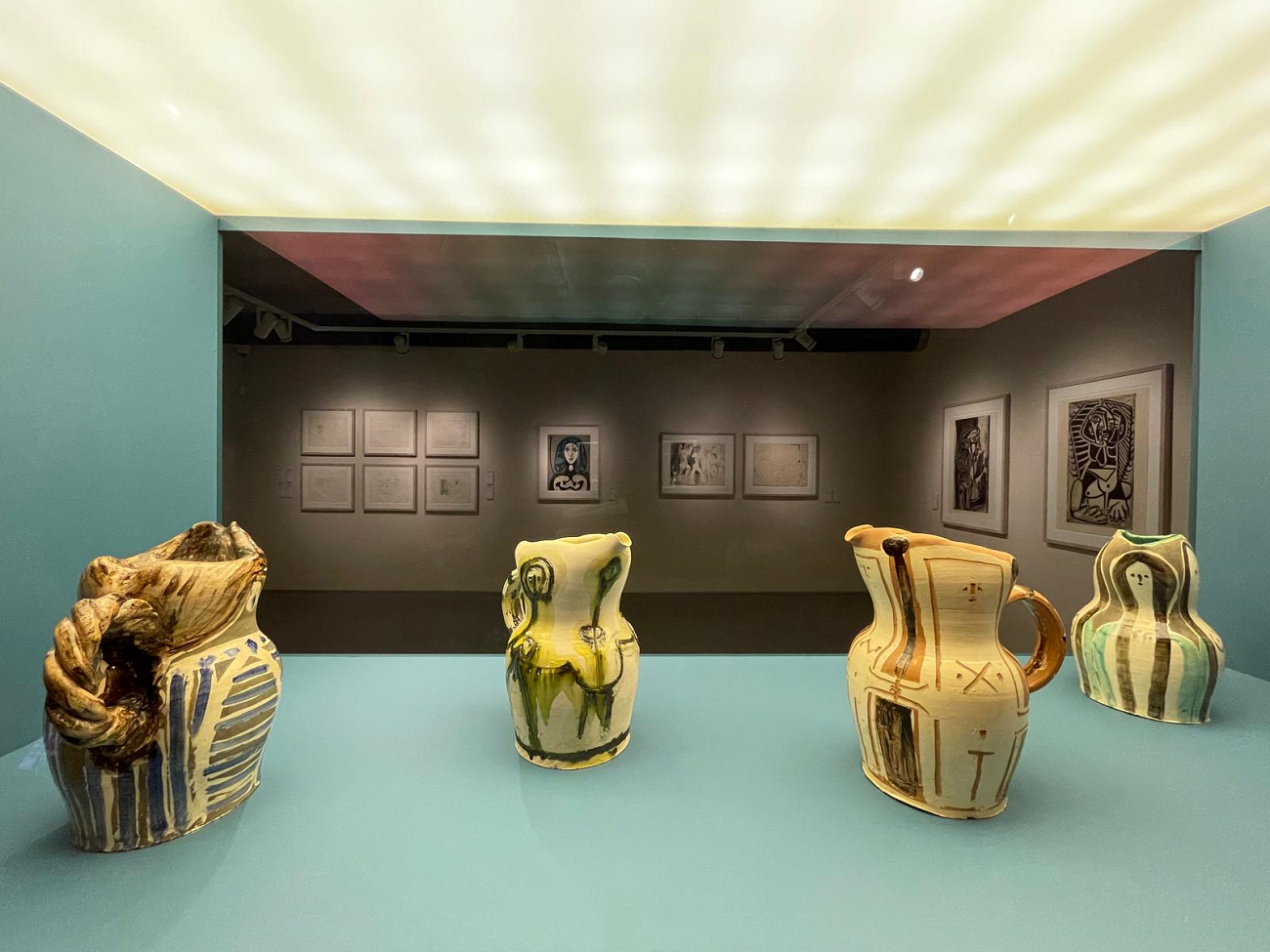 picasso en visite 7, art encounters, curatorial