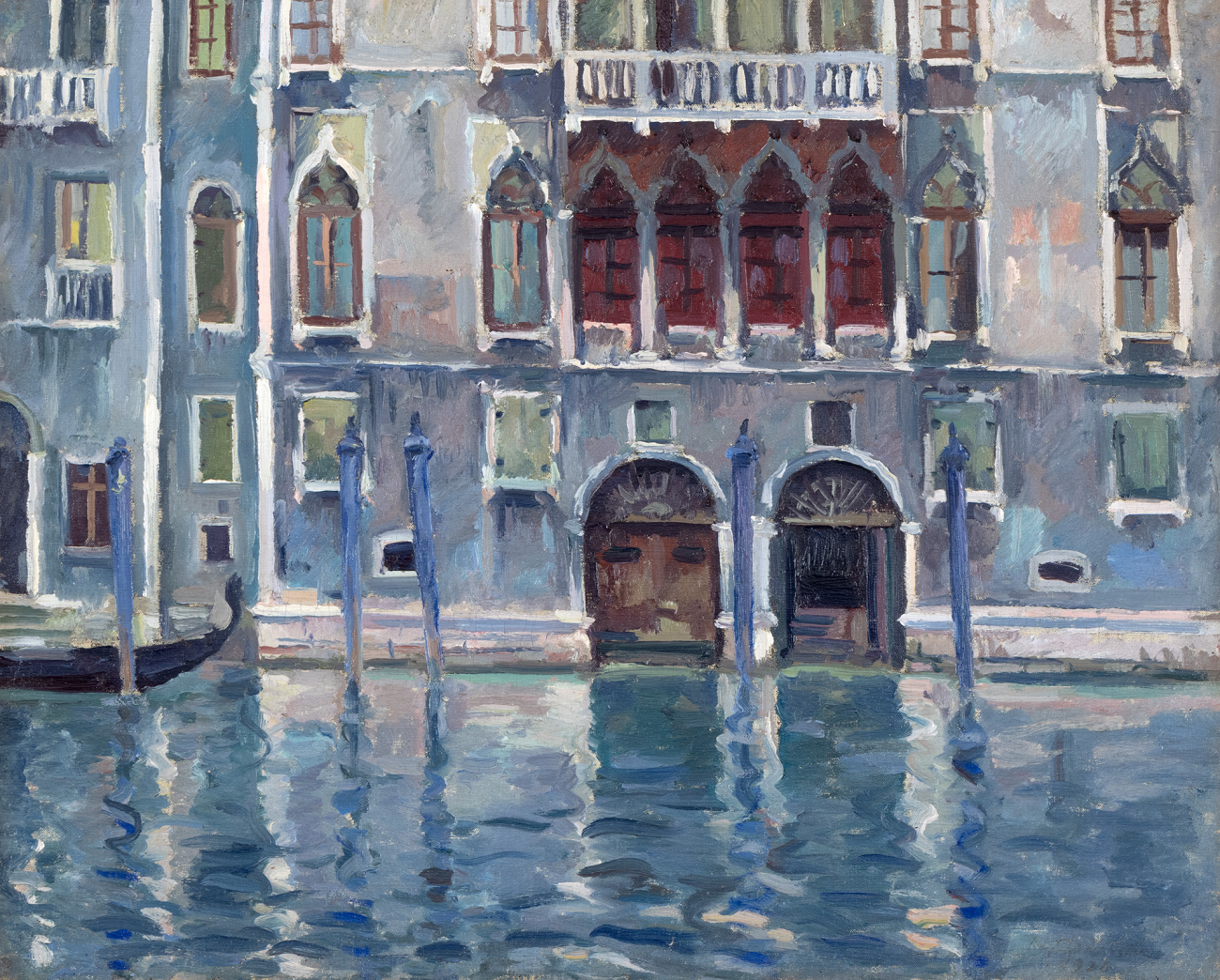 veneția (vedere spre ca' d'oro), nicolae darascu