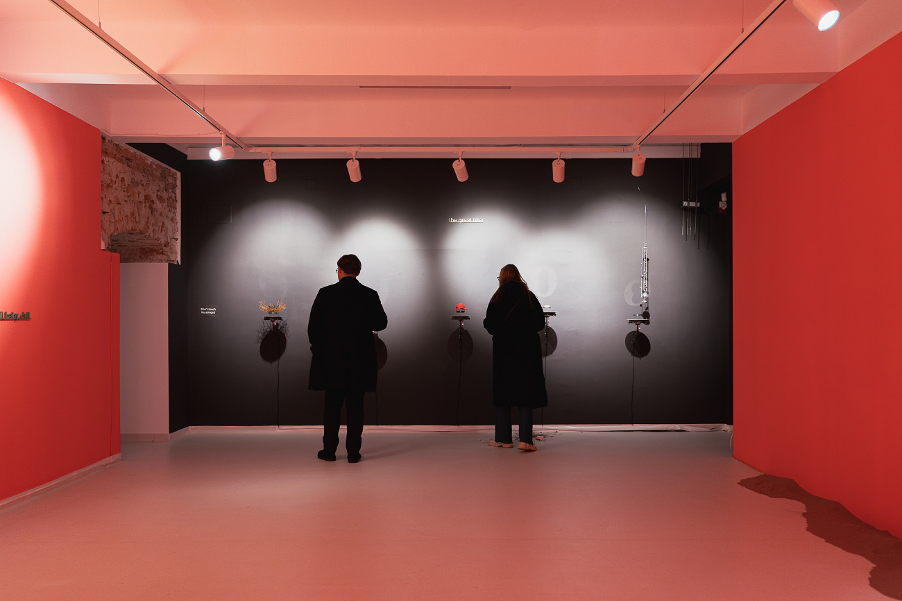 expozitie de arta la noaptea campusului deschis