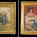 renoir, jeune fille au puits portrait of madame colonna romano