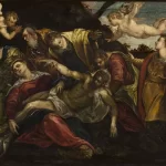 tintoretto, la déploration du christ