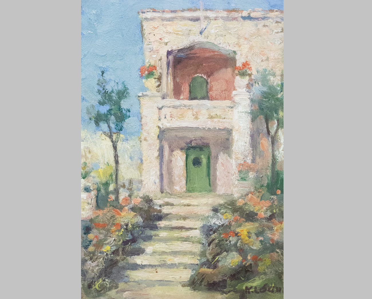 casa in gradină, kimon loghi