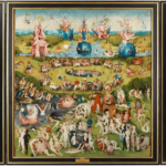 hieronymus bosch, gradina desfatarilor lumesti, the garden of earthly delights triptych