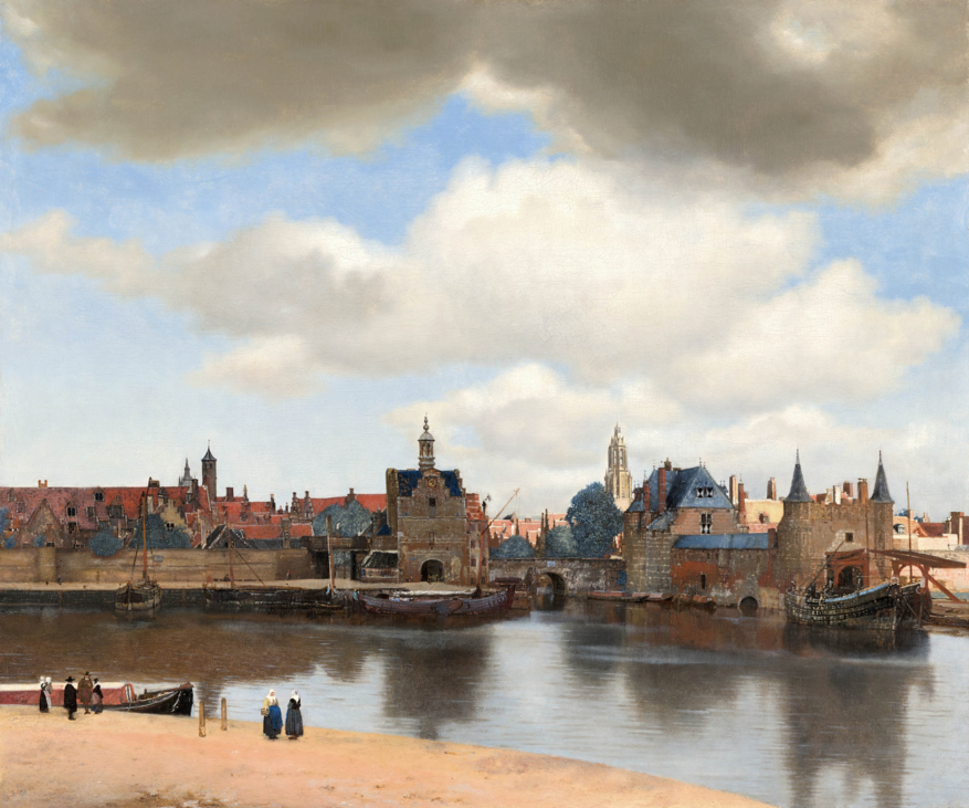 johannes vermeer, view of delft