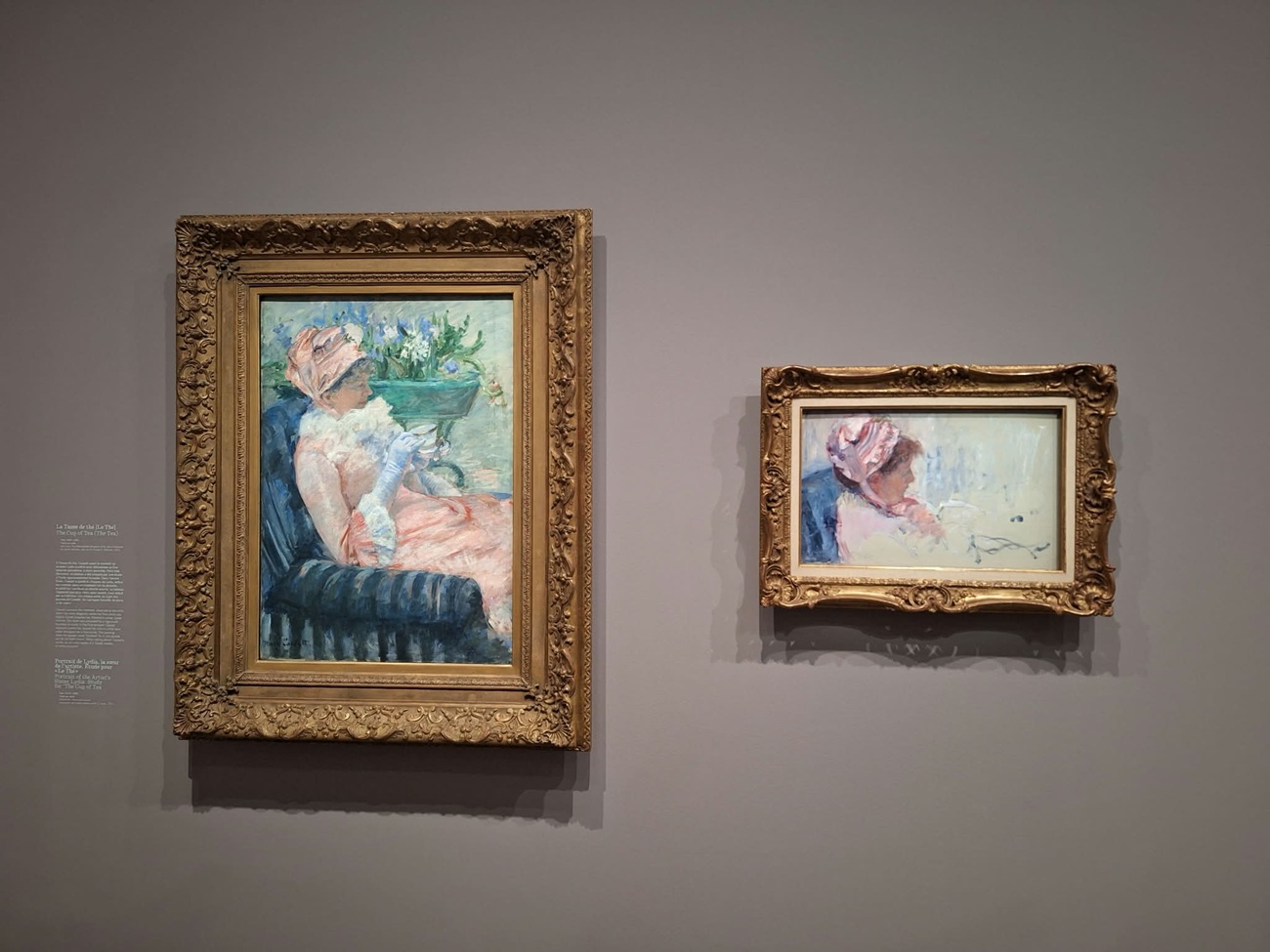 la tasse de the, mary cassatt, curatorial