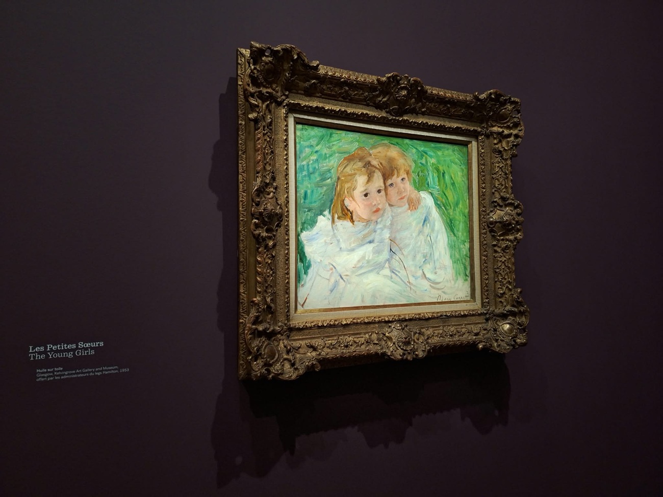 les petits soeurs, mary cassatt, curatorial