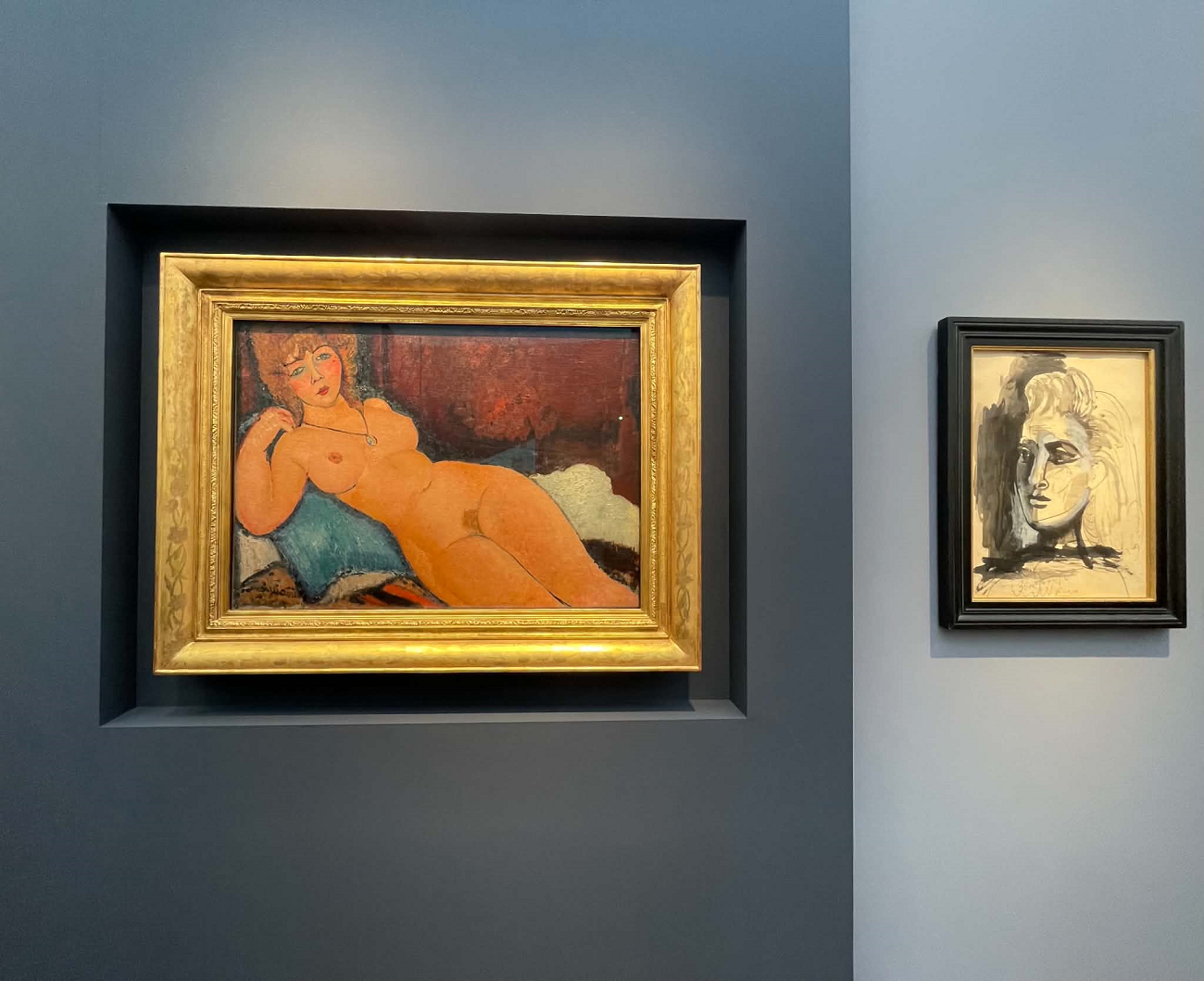 nu étendu (lolotte), amedeo modigliani, curatorial