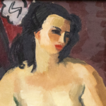 nud (detaliu), 1947, gheorghe n.g. vânătoru