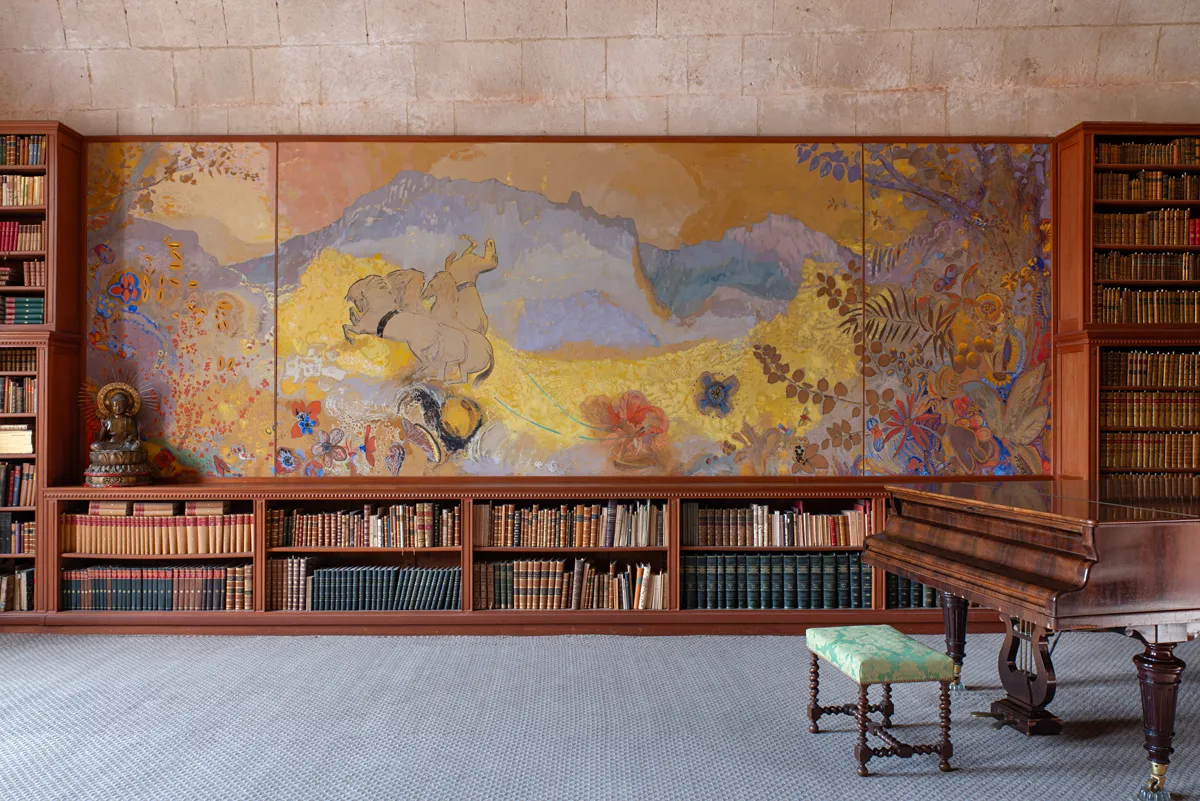 odilon redon, le jour, abbaye de fontfroide