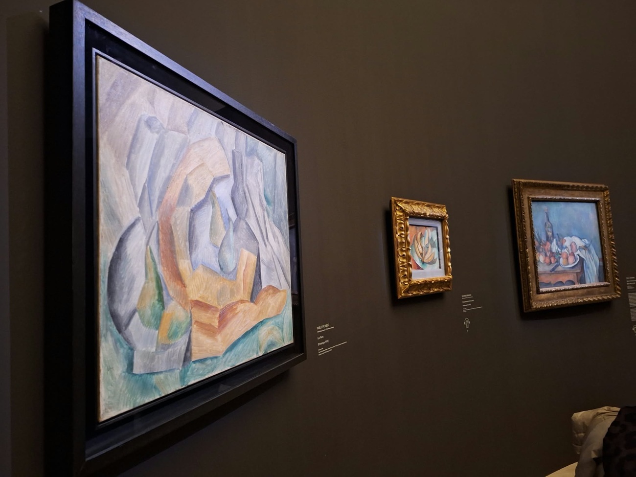 picasso si cezanne, curatorial