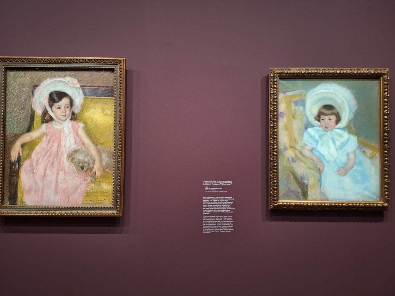 portrait du mademoiselle louiseaurore villeboeuf, mary cassatt, curatorial, jpg