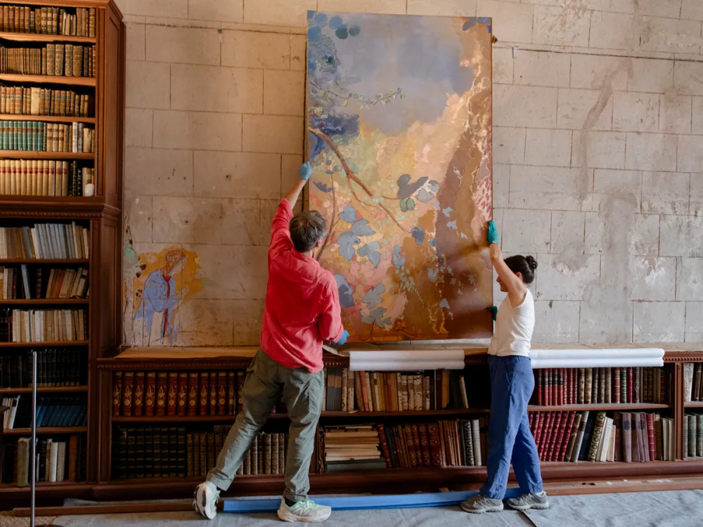 redon abbaye fontfroide, dezinstalare, schita, fondation louis vuitton