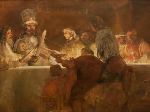 rembrandt, oath of the batavians