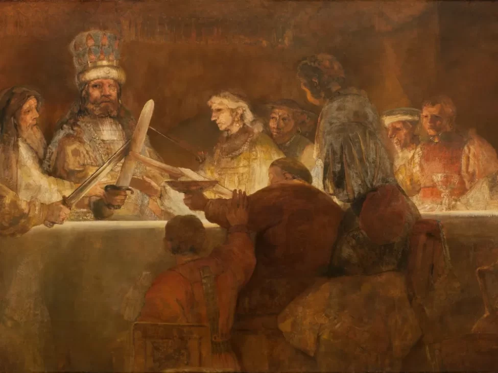 rembrandt, oath of the batavians