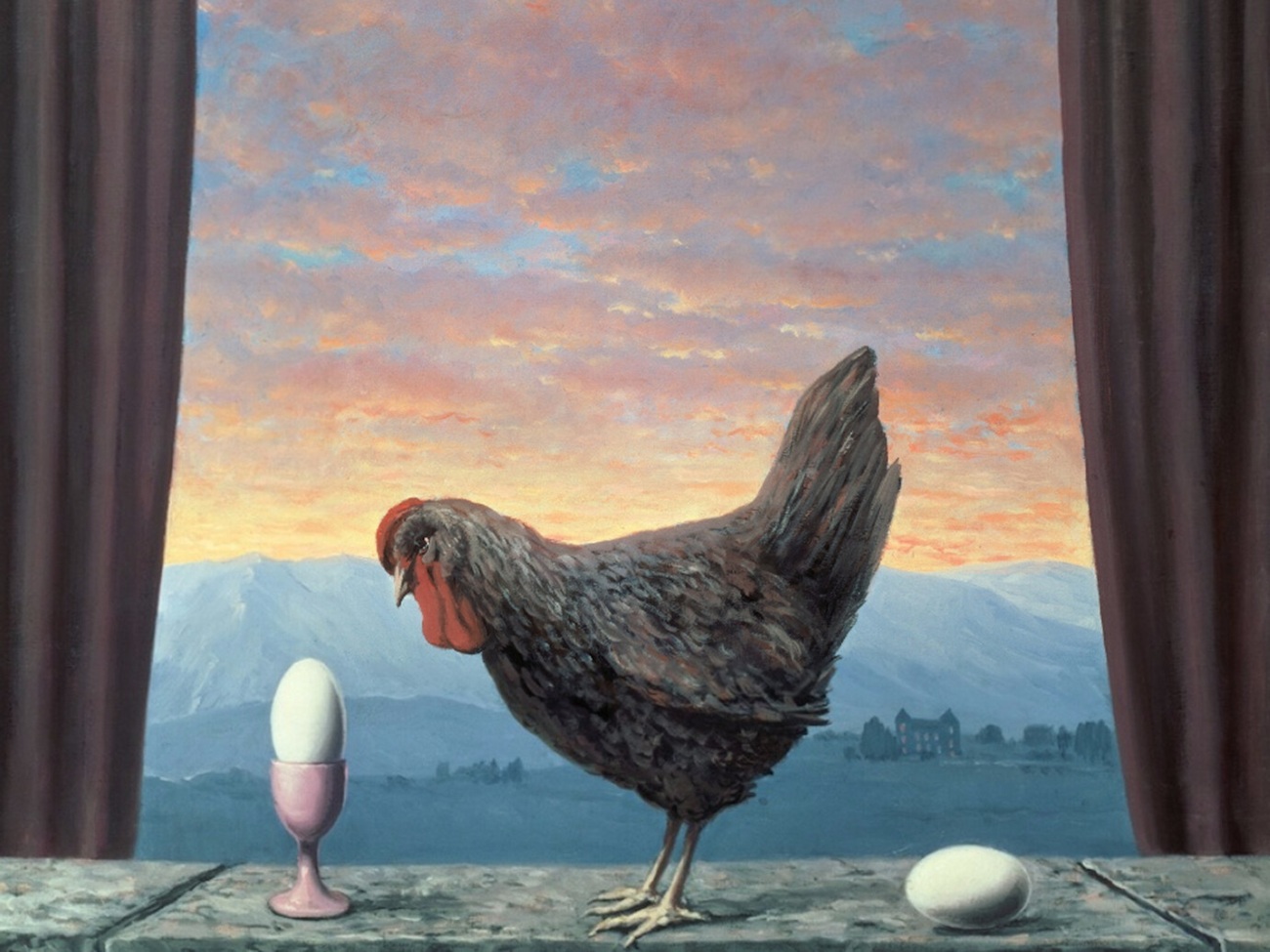 rene magritte variante de la tristesse 1957 courtesy of centre pompidou