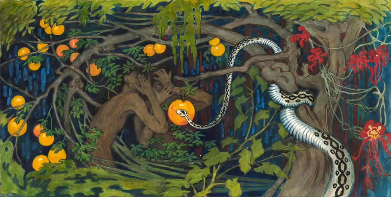 tyra kleen, forbidden fruit, 1909