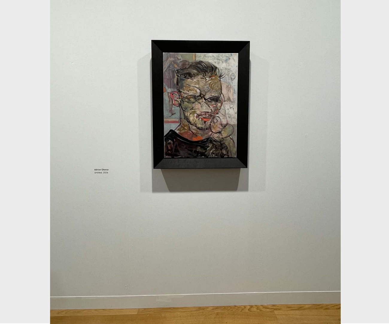 untitled (autoportret), 2026, adrian ghenie, curatorial