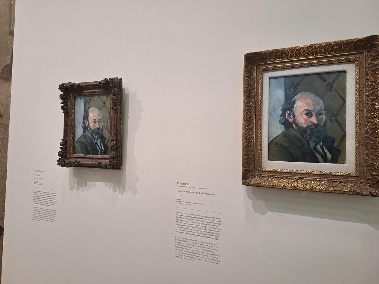 roger fry si cezanne, curatorial