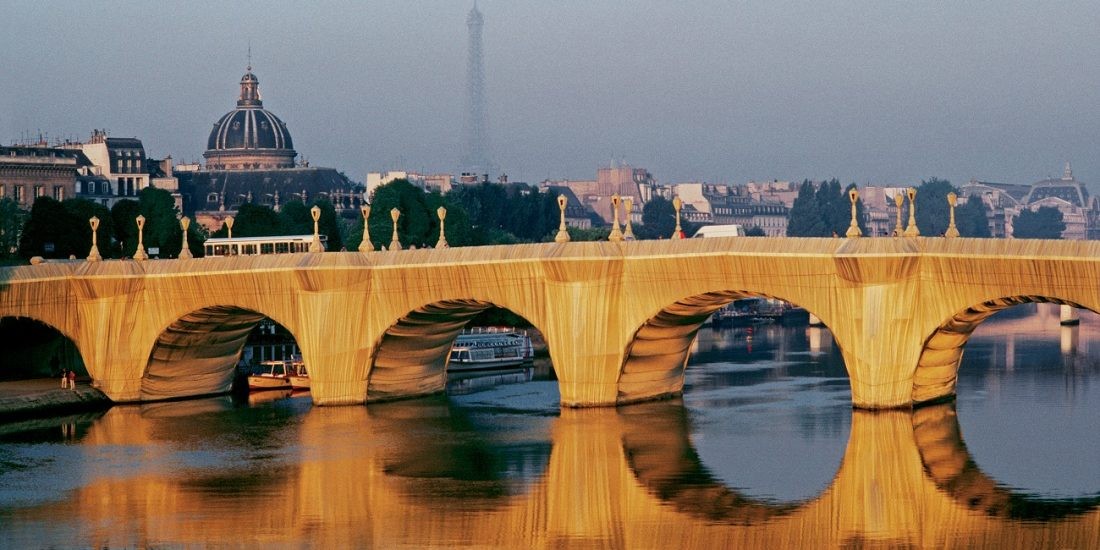 Parisul din 1977 până în prezent, cu Christo, Jeanne-Claude și JR