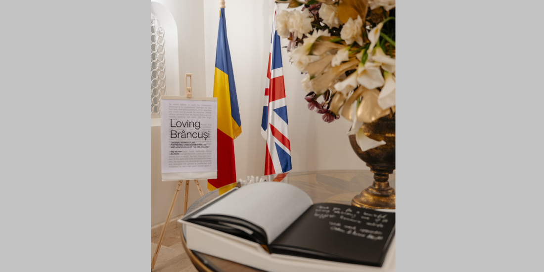 „Loving Brâncuși” – Expoziție-eveniment la reședința ambasadorului britanic la București