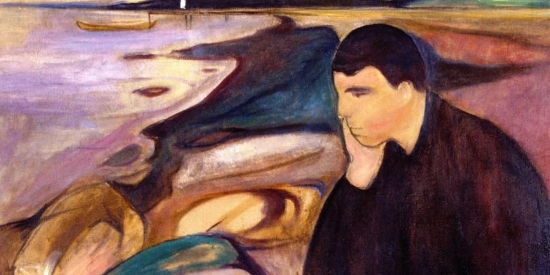 „Melancolie” de Edvard Munch, scenă inspirată din viața artistului