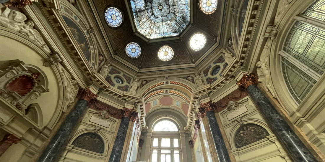 Reabilitarea Palatului Dacia-România începe în mai. Concurs de idei pentru amenajarea Pinacotecii București